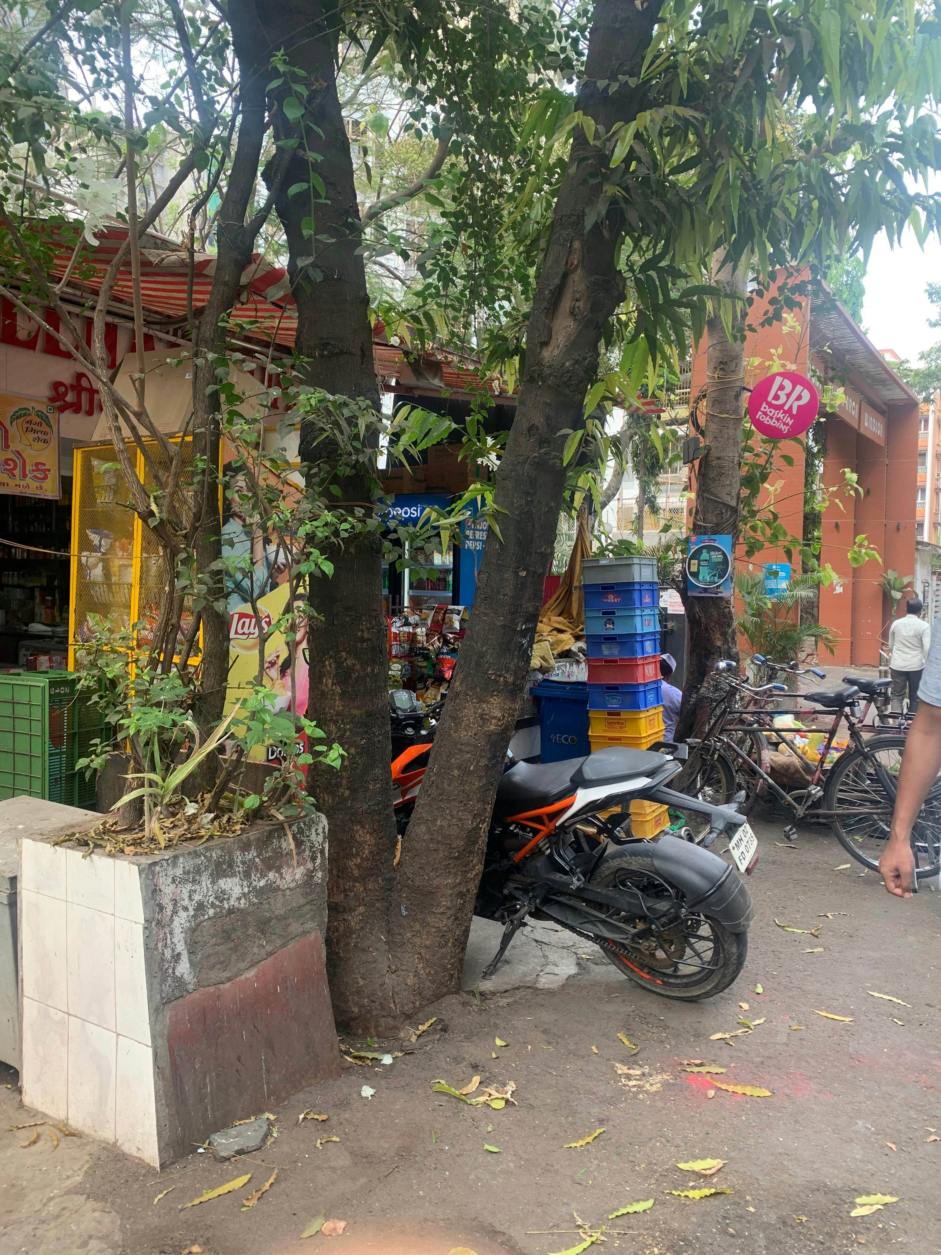 Kirana store in India
