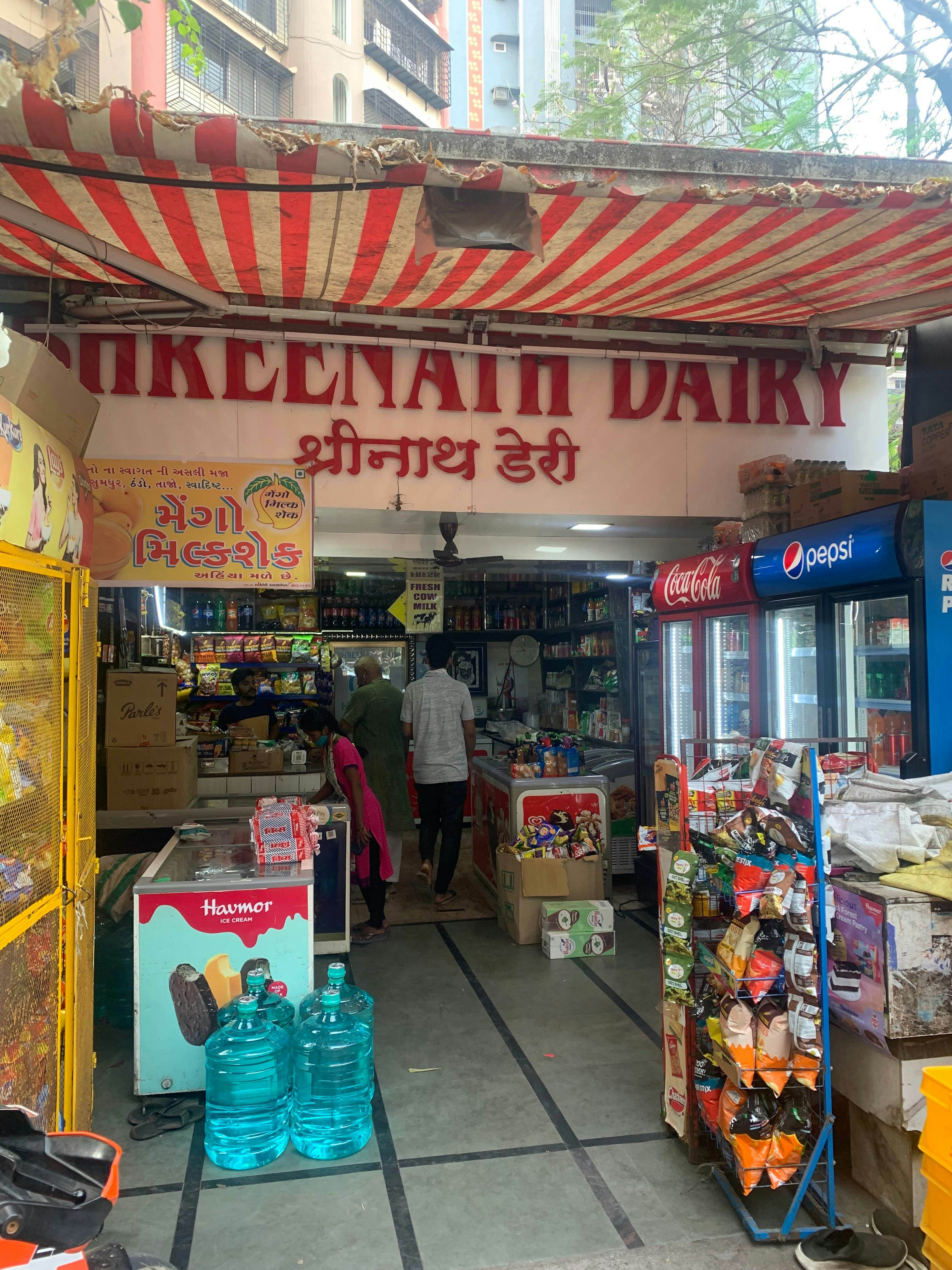Kirana store in India