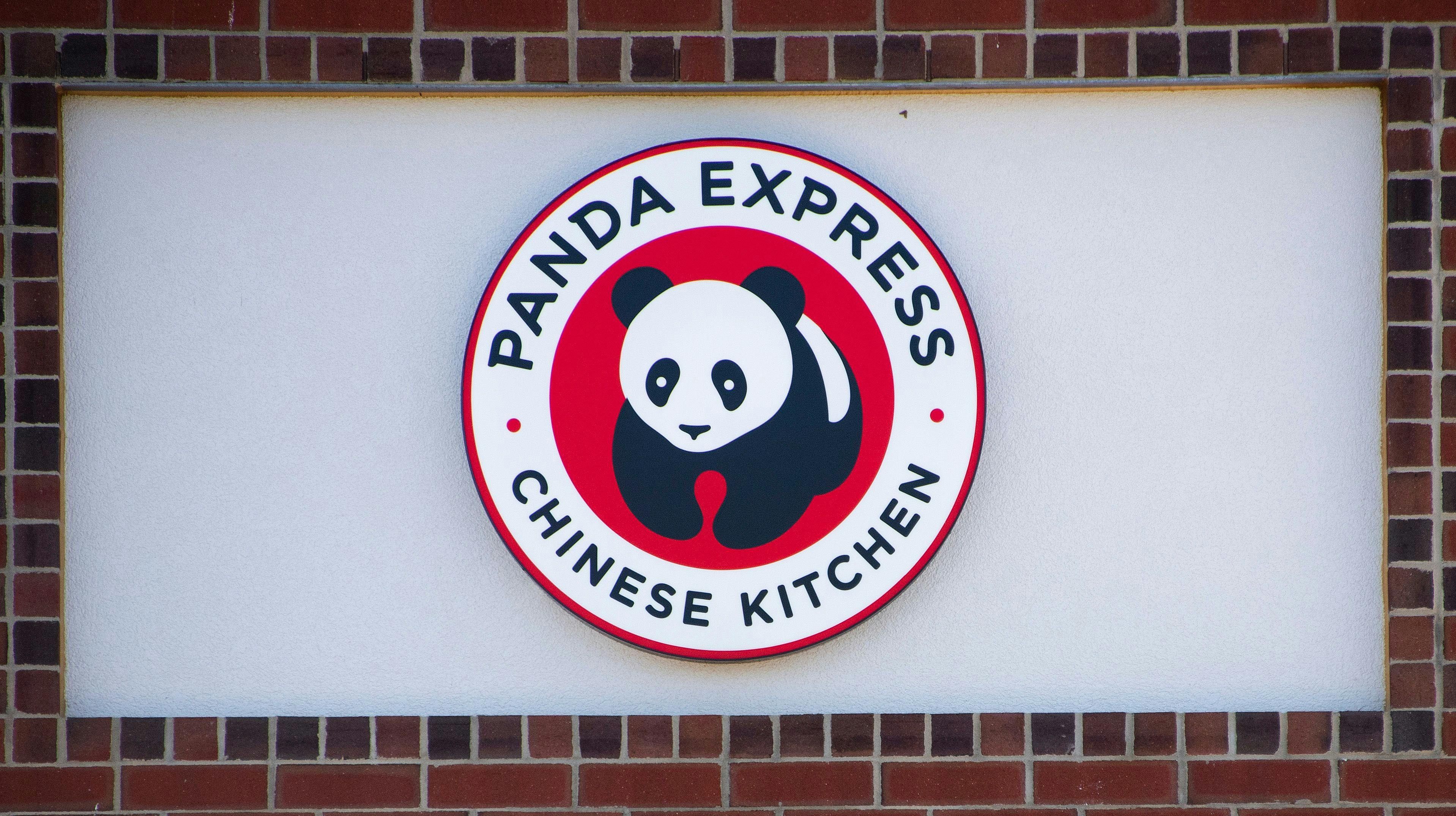 Window sign of a Panda Express restaurant